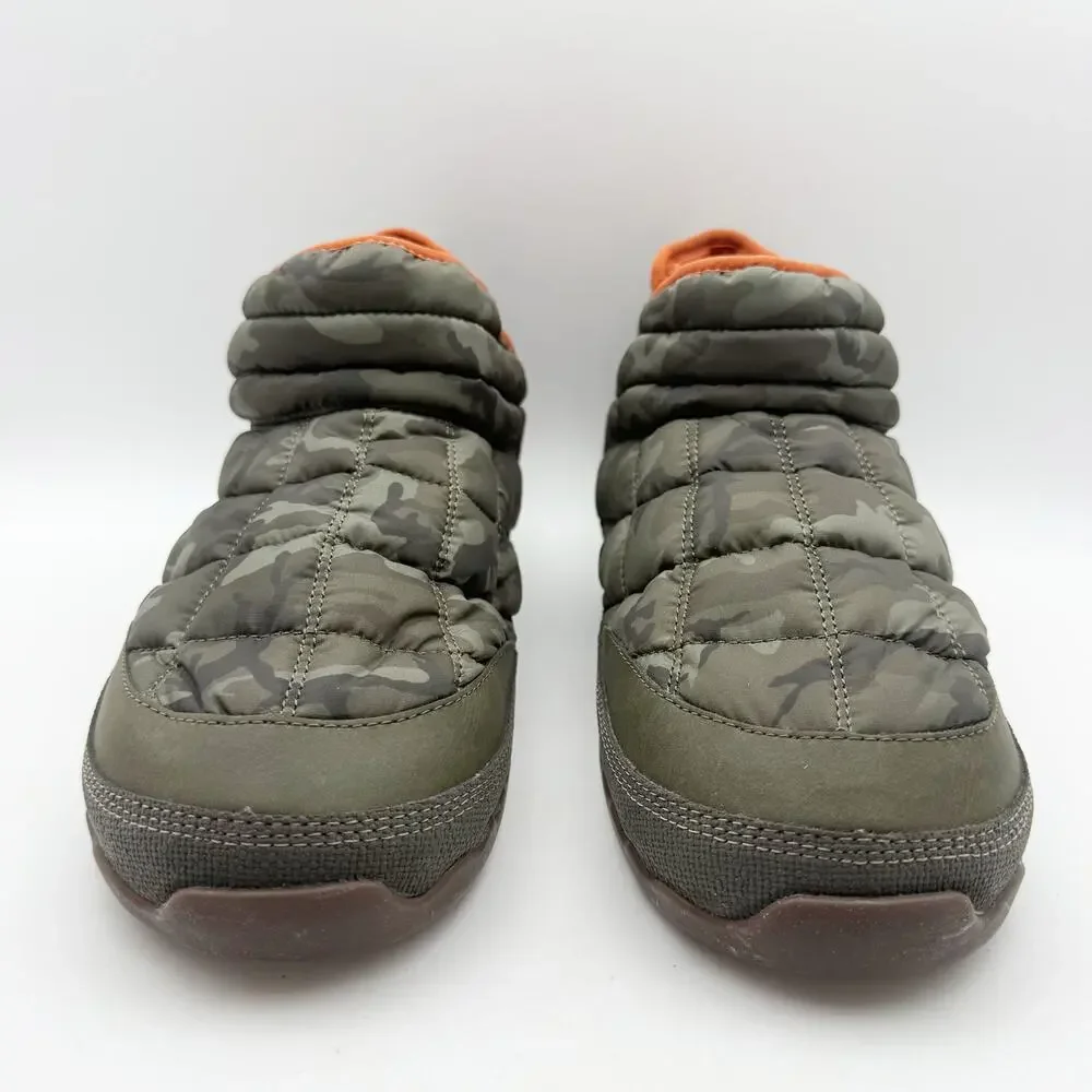 L.L.Bean Mens Mountain Classic Quilted Ankle Boots US 9 M Green Camo NWOB